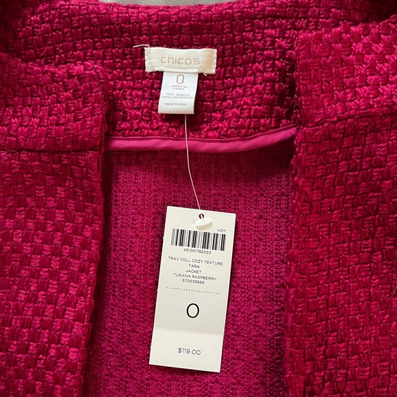 Chico’s 3/4 length Jacket; NWT - Picture 2 of 4